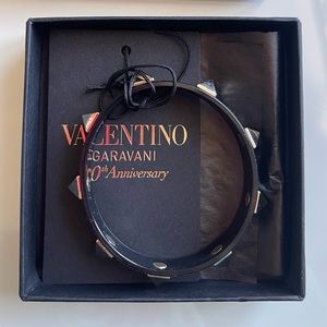 LIMITED EDITION 50TH VALENTINO ANNIVERSARY ROCK-STUD BRACELET
